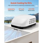 Uimoso Rv Air Conditioner 13500btu Non-ducted Rooftop For Replacing Single Host