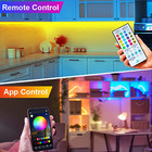 Maylit 10 Pcs Rgb Under Cabinet Lighting Kit  App And Remote Control Led Strip