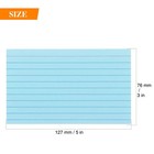Tamaki Colored Index Cards 3 X 5  Flash 3 X 5 Inch  Ruled 200-count 