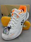 Yonex Power Cushion 65 Z Wide Badminton Shoes White orange Size Us 4  Cm 22 0