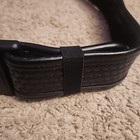 Police Trade Bianchi Accumold Elite Black Basketweave Duty Tactical Belt 34 -40 