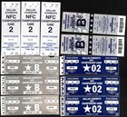 Lot Of  26  Dallas Cowboys Playoff Full Tickets