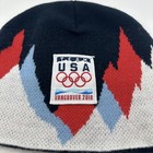 Team Usa Vancouver Olympics 2010 Beanie Multicolor Geometric Osfm Xpapparel