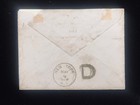 Ny New York Cover  186 New York Foreign Mail Fancy Cancel To England