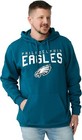 Officially Licensed Men s Nfl Logo Hooded Sweatshirt - Comfortable   Stylish