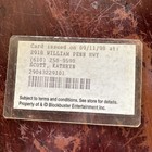 Vintage Laminated Blockbuster Video Membership Card Video Rental Store