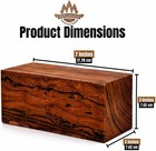 Exotic Hardwood - Ironwood Lumber Turning Blanks - 7 X 3 X 3 Inches - Pack Of 1