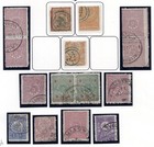 Turkey 1870 Ottoman Collection Of 12 Different  monastir  Yugoslavia Cancels