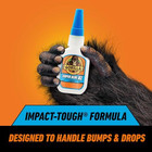 Gorilla Super Glue Xl  Clear  All Purpose  25 G  2-pack Bonds Glass  Plastic  Wo