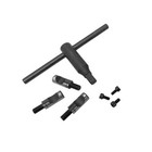 8  3jaw Self Centering Scroll Lathe Chuck D1-4 Direct Mounting 3 Reversible Jaws