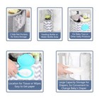 Hanging Diaper Caddy Baby Bed Hanging Organizer Nursery Organization Baby Diaper
