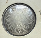 1882 Newfoundland 20 Cents Silver Coin Victoria Canada Better Date