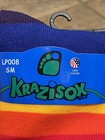 Krazisox Twin City Rainbow Striped Sports Socks Size Small Youth 12-5 New