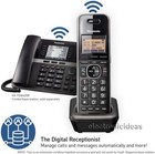 Panasonic Kx-tgw420b Dect6 0 4-line Phone System 2 Cordless-digital Receptionist
