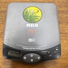 Rca Portable Cd Player Rp-2010b W  Car Tape Adapter  Tested   Works