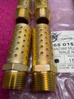 New O e m Allied Witan B68   0154068  Bantam Muffler Standard 3 4 male