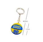 High Quality 3d Mini Sports Basketball Keychains Keyrings Keys Chains Gift