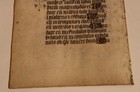 Leaf Ca  1485 From A Book Of Hours - Illuminated Manuscript - Vellum Historic