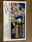 1941 Disney Mickey Mouse Donald Duck Sunoco Oil Ink Blotter Vintage Ad