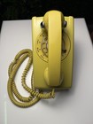 Vintage Bell System Western Electric Yellow Rotary Dial Wall Telephone 1976 Usa