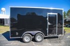 Brand New 2027 7x14 7 X 14 V-nosed Enclosed Cargo Trailer