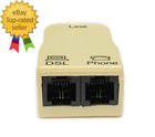 In-line Dsl Splitter W noise Filter For Phone Line