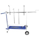 Astro Pneumatic 7300 Super Stand Universal Rotating Parts Work Stand New