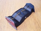Arrma V6 Kraton 6s Blx Exb Black Rear Wing 224mm Spoiler Ar480002 V1 Thru V6