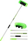 Five-sided Car Wash Brush With Long Handle   soft Bristle Scrub Cleaning Mop Wi   