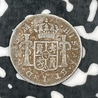 1794-ng M Guatemala 1 2 Real Lot jm1512 Silver  Scarce 