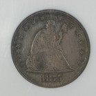 1875 Twenty Cent Piece Certified Ngc Au 58 Silver 20c