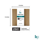 Paper Bubble Wrap Sheets  Moving   Shipping  12 In X 12 In X 250 Ft