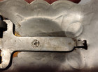 Vintage Southwestern Bell Trading Nickel Silver   Turquoise Belt Buckle Eagle