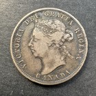 1892 Canada 25 Cents Silver Coin Better Grade  Please See Pictures For Condition