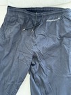 Chrome Hearts Men   s Black Floral Track Pants Drawstring Elastic Waist Size L