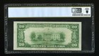 Dbr 1929  20 Frbn Kansas City Fr  1870-j Pcgs-b 55 Serial J00284794a