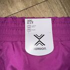 Xersion Quick Dry Women   s Layered Running Short Size 3xl Orchid