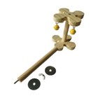 Parrot Cage Toy With Bell Playing Bird Perch For Parrots Parakeets Cockatoo