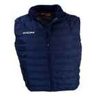 Ccm Hockey Senior adult Team Quilted Vest  vqt5ta -navy