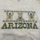 Vintage Arizona State Shirt Xl Aztec Single Stitch Native American Indian Gray