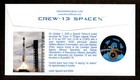 Spacex Crew-13 Launch - Houston - 4 Astronauts Cachet - Spacestamps1