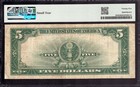 1923  5 Silver Certificate Port Hole Fr 282 Speelman White Pmg Very Fine Vf 25
