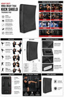 Heavy Duty Mma Muay Thai Kick Shield Training Pad
