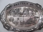 Vtg Souvenir Tray W scenes Of Williamsburg Virginia No 7000 38  6 Nov Co  Japan