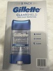 Gillette Cool Wave Men s Antiperspirant And Deodorant Clear Gel - 5 Pack
