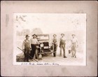 Ohio 1931 County Car Tag Chevy  Working Road Crew In Overalls 5x7 Photo