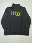 450 North Brewing Co Columbus In 1 4 Zip Black Sweatshirt Mens Xl Sport-tek