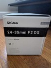    brand New    sigma - 24-35mm F 2 Dc Hsm Art Standard Zoom Lens For Canon - Black