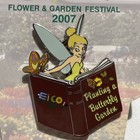 Disney Pin Wdw Tinker Bell Epcot Flower   Garden Festival 2007 Passholder Le2500