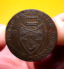 1789 Cronebane Irish Halfpenny Conder Token 1 2d